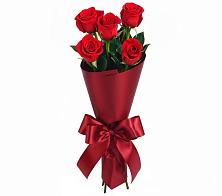 Букет 5 Красных роз Эдлесс Лав #REPLACE_PRED# Авангард