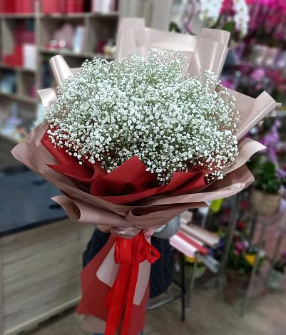 Букет цветов из: Гипсофила в Авангард
