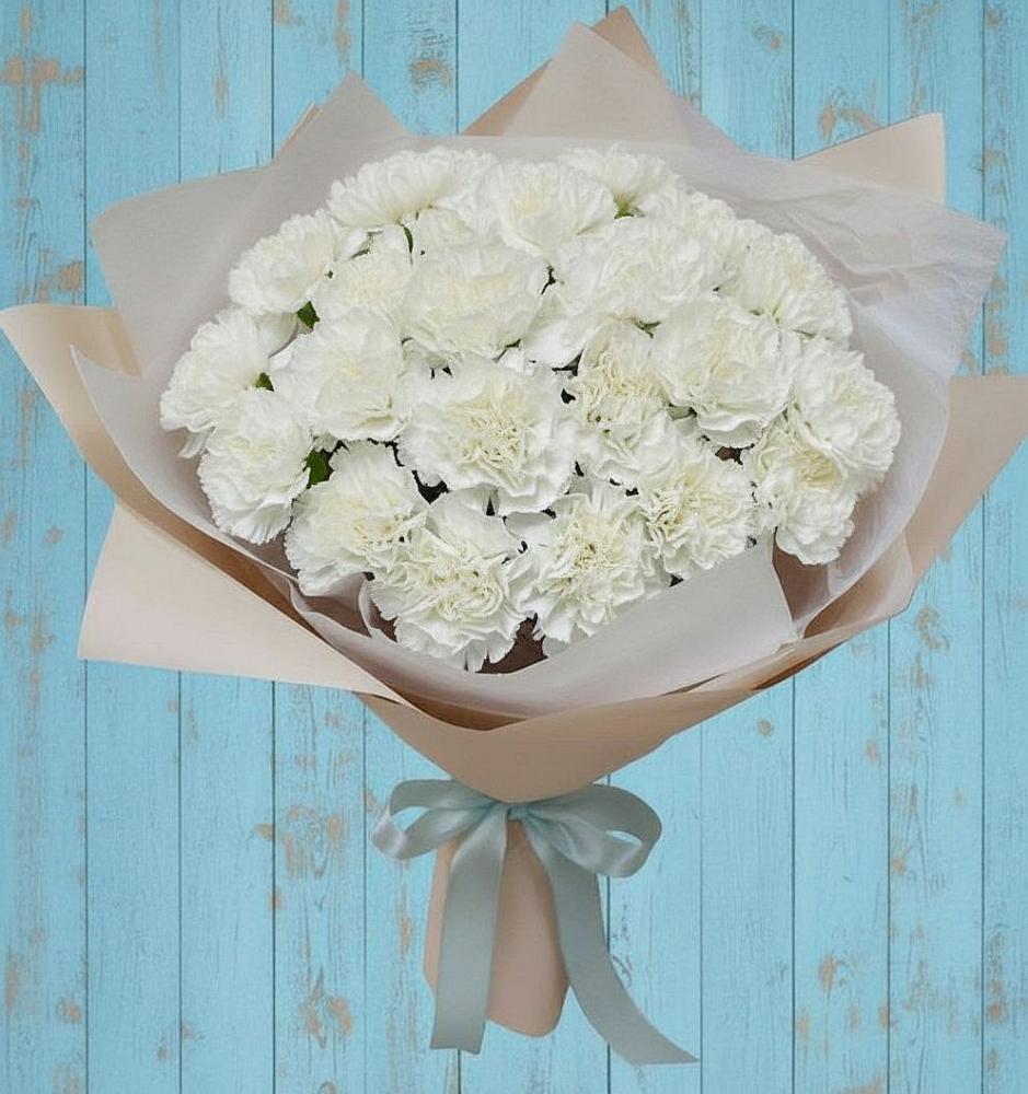 Букет цветов из: Гвоздики в Авангард