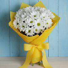 Букет цветов из:  Хризантемы в Авангард
