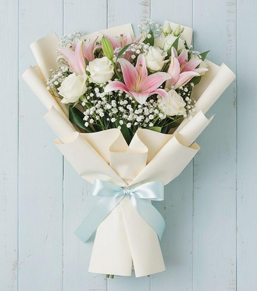 Букет цветов из: Лилии в Авангард