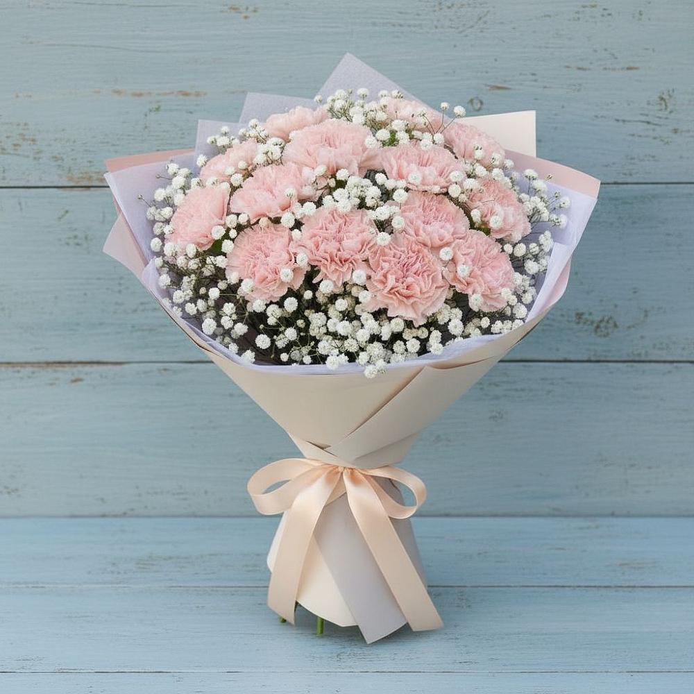 Букет цветов из: Гвоздики в Авангард