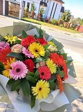 Букет цветов из:  Герберы #REPLACE_PRED# Авангард