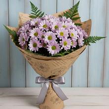 Букет цветов из:  Хризантемы #REPLACE_PRED# Авангард