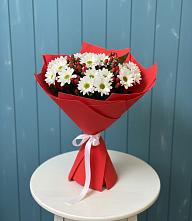 Букет цветов из:  Хризантемы в Авангард