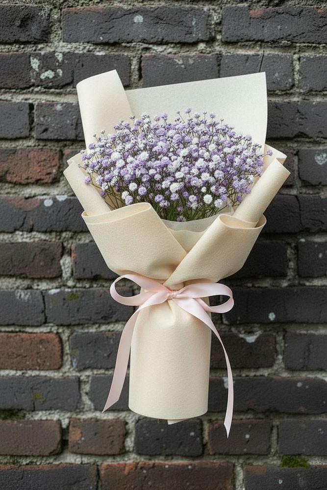 Букет цветов из: Гипсофила в Авангард