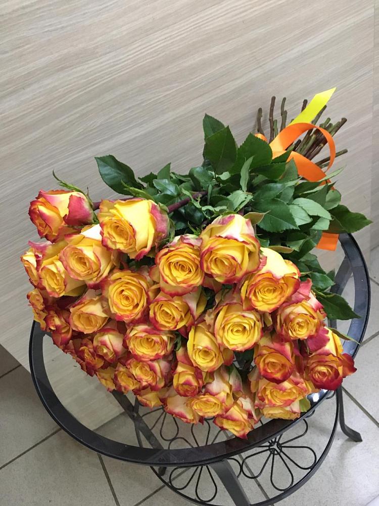 Букет Желтые розы в Авангард