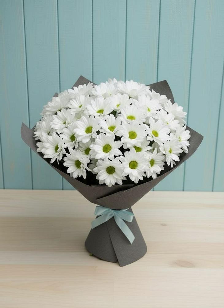 Букет цветов из: Хризантемы в Авангард