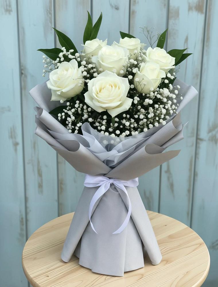 Букет цветов из: Розы в Авангард