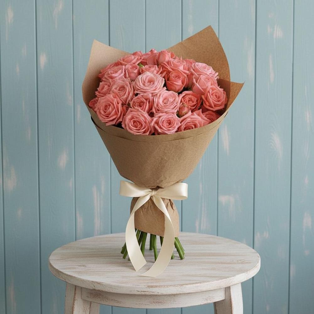 Букет цветов из: Розы в Авангард