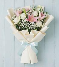 Букет цветов из:  Лилии в Авангард